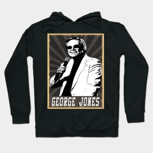 80s Style George Jones Hoodie